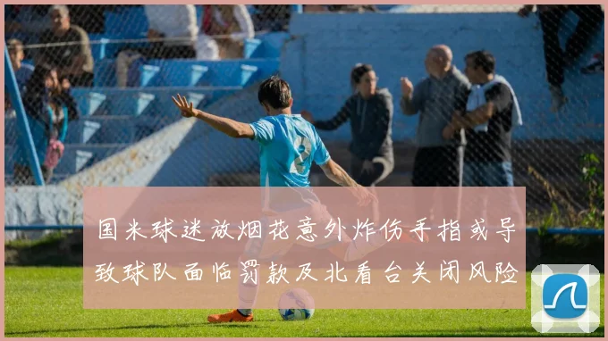 国米球迷放烟花意外炸伤手指或导致球队面临罚款及北看台关闭风险